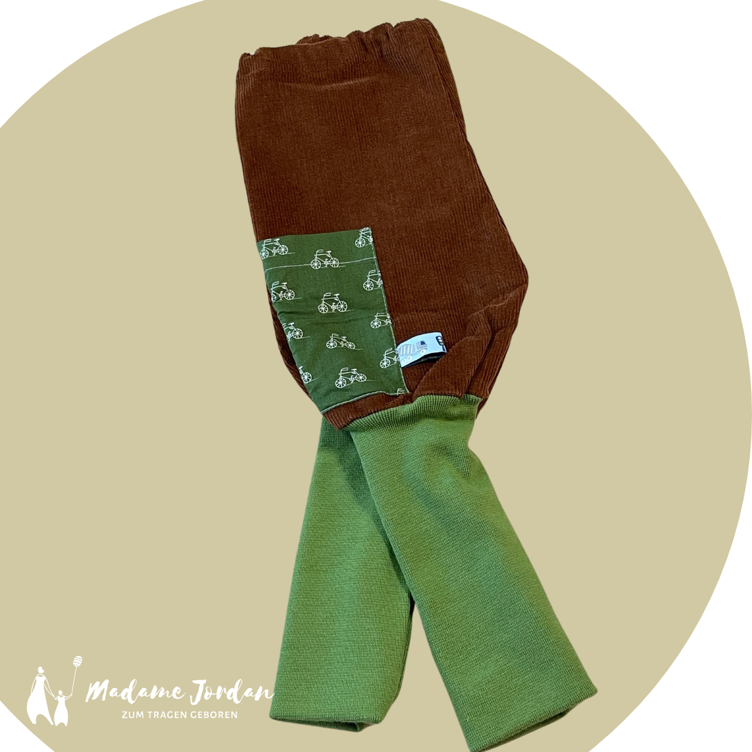 Madame Jordan Knickebocker - Mitwachshose Fahrrad Gr. 62/68