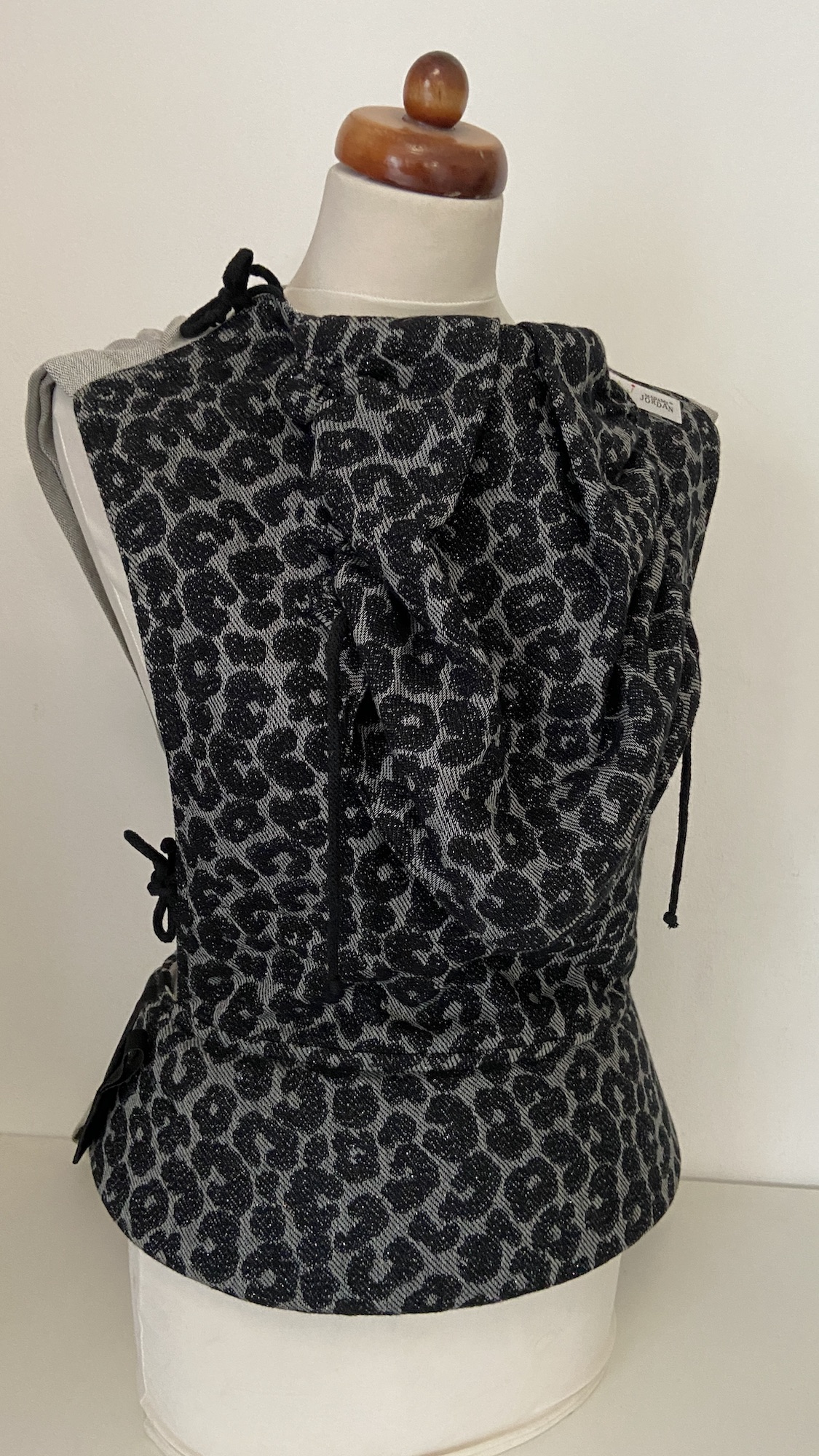 Wrap Conversion Mei Tai Halfbuckle - pussycat glam - ab Geburt