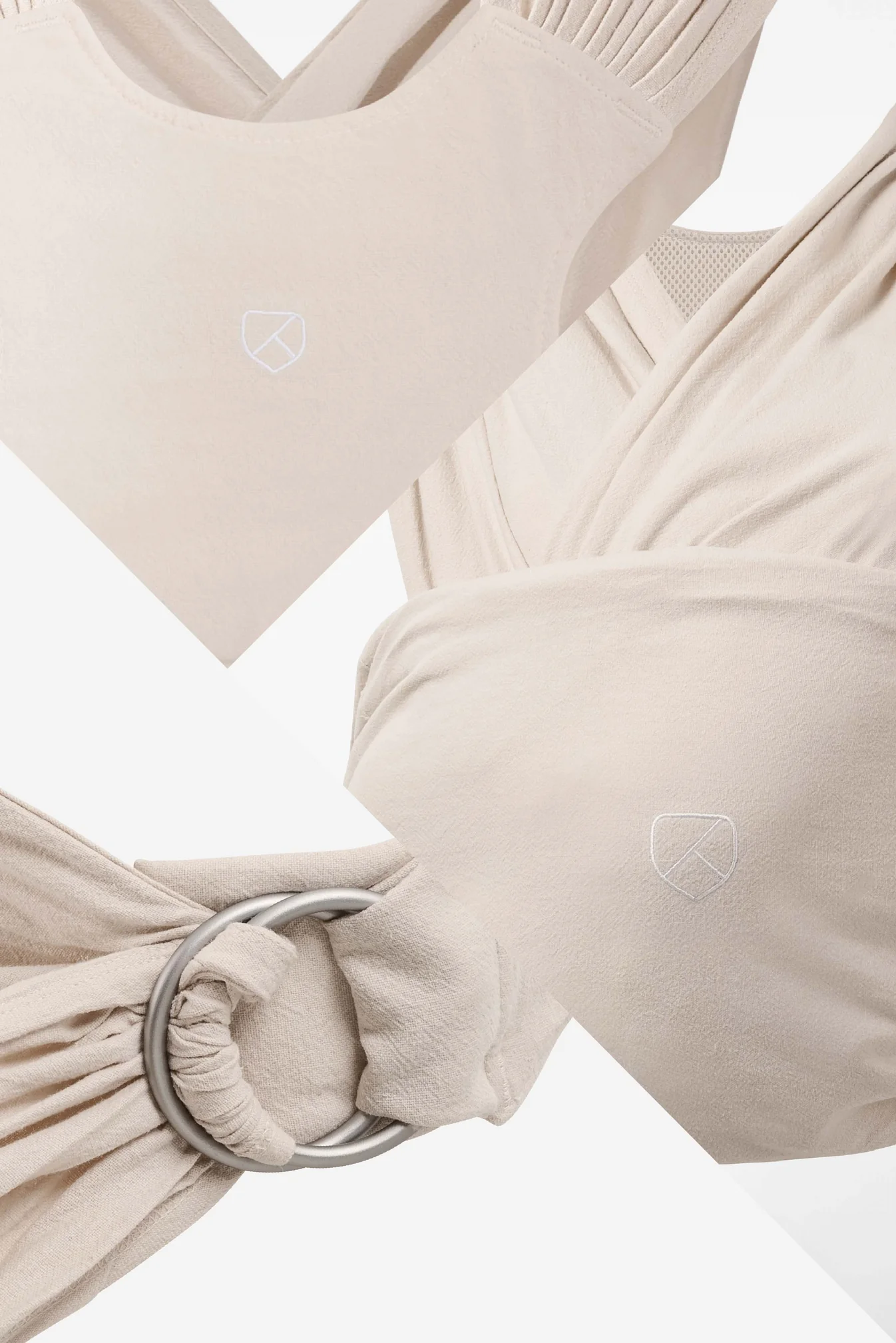 CUDDLE BAND 2 LINEN Baby-Tragetuch - Oat