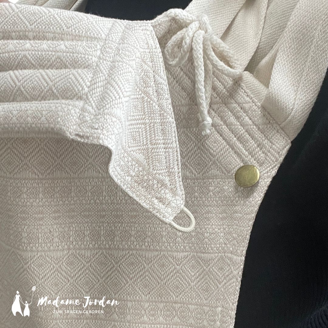 Wrap Conversion Mei Tai Halfbuckle ab Geburt in Prima Natur