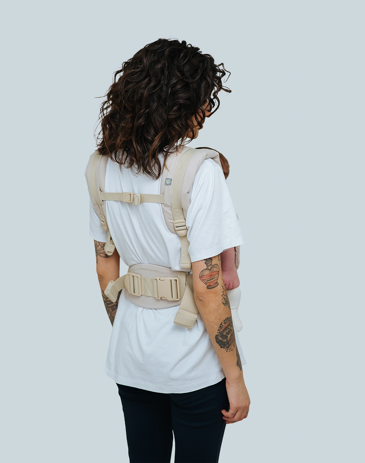 Love & Carry - ONE EVO Babytragen Baumwolle - Weizen