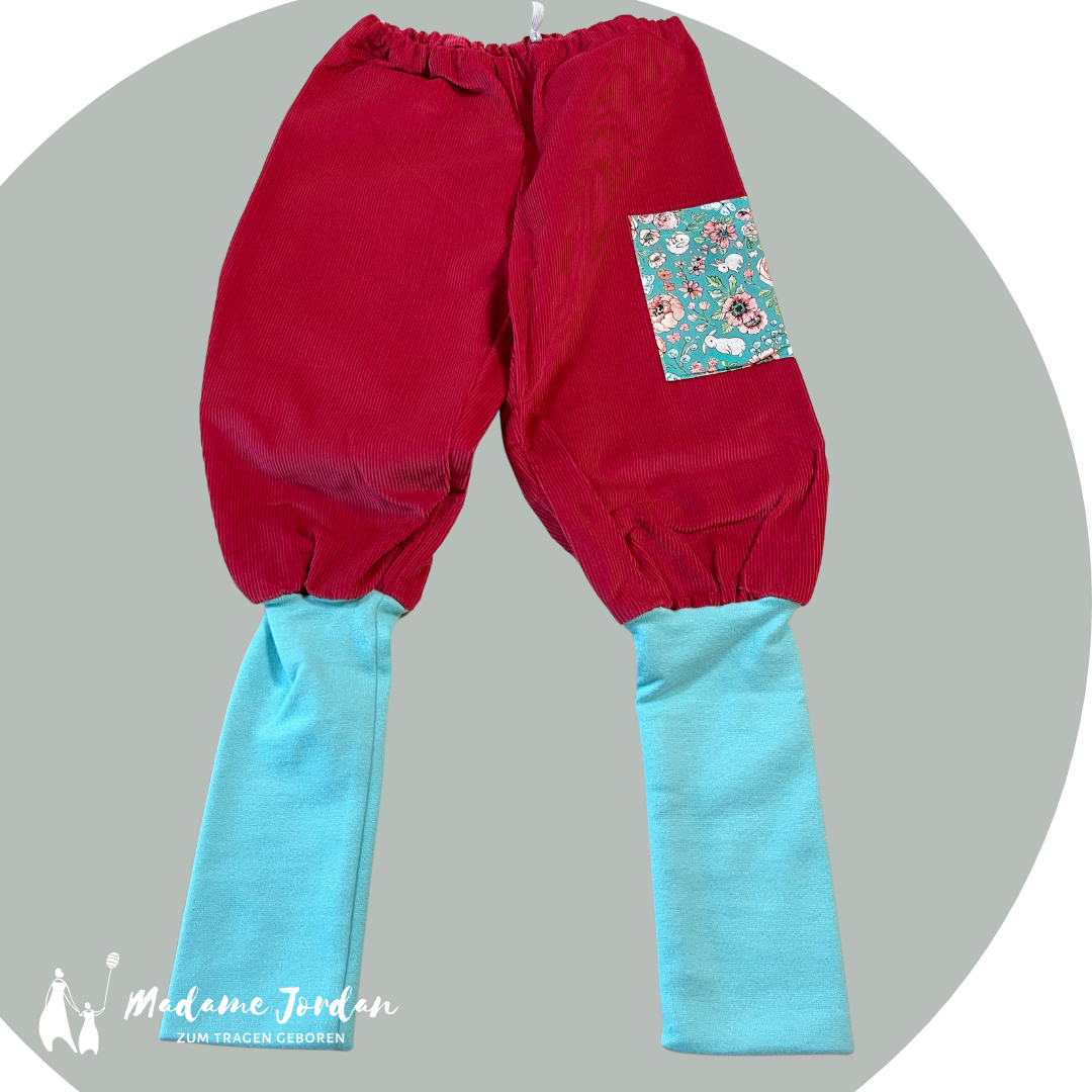 Madame Jordan Knickebocker - Mitwachshose Hase Gr. 110/116