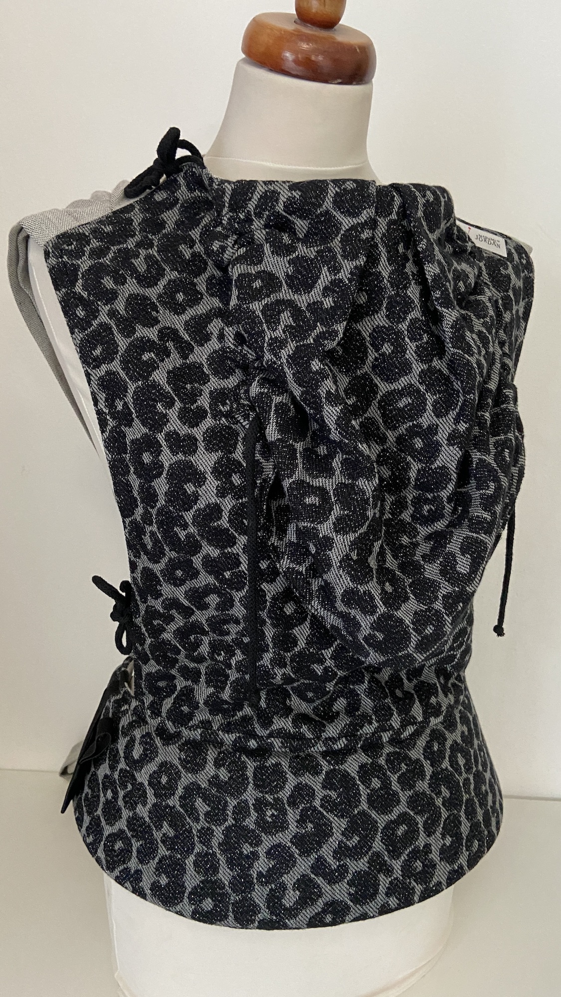 Wrap Conversion Mei Tai Halfbuckle - pussycat glam - ab Geburt