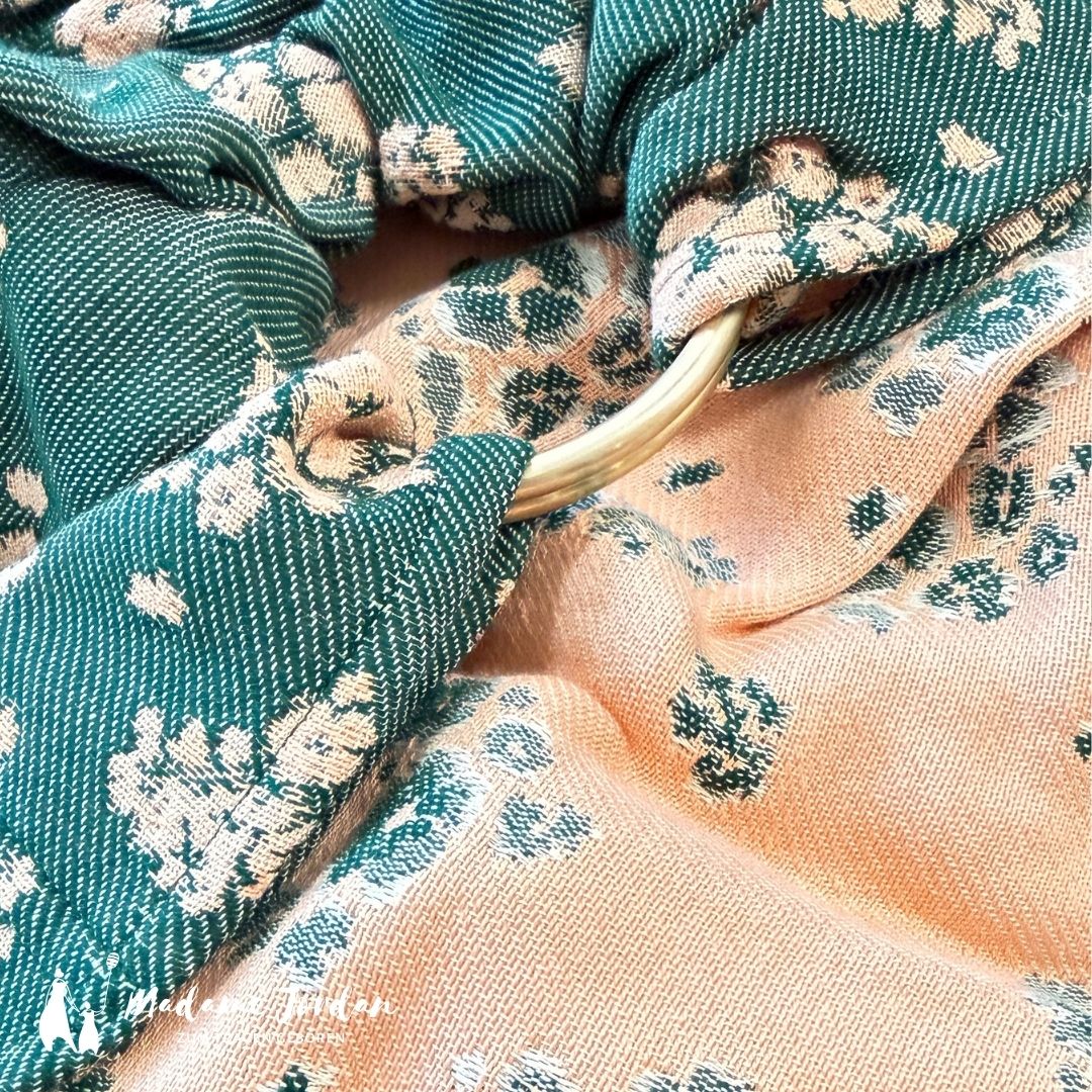 Tulipe Turquoise Ringsling - La Prairie Sonette