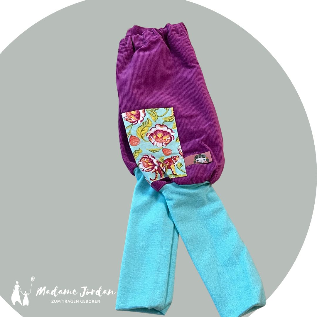 Madame Jordan Knickebocker - Mitwachshose Tigerblumen Gr. 110/116