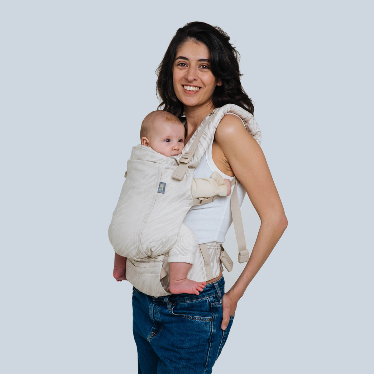 ONE Evo Babytragen Baumwolle (kbA) & Bambusviskose - Wüste