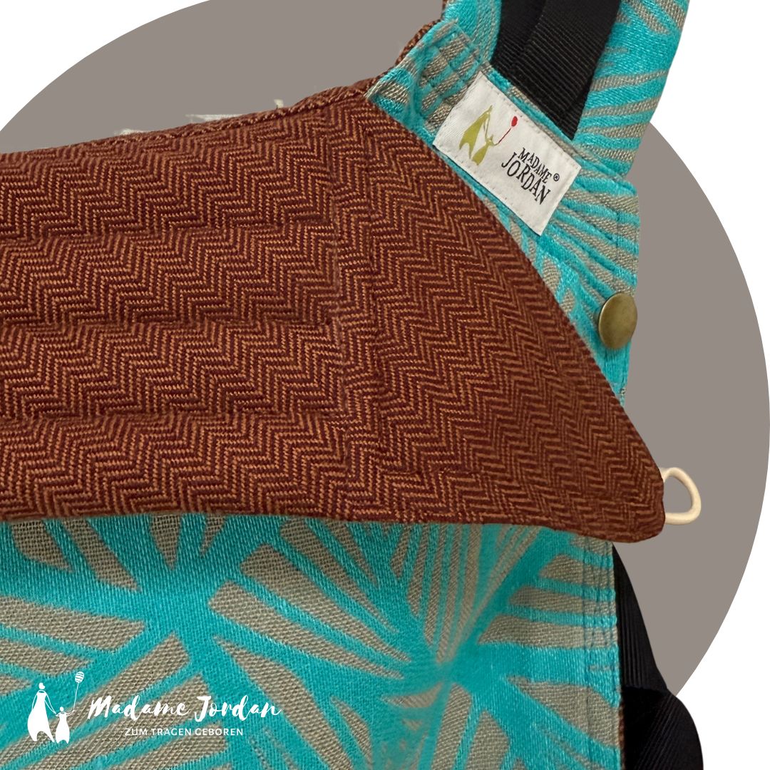 Mr X Fullbuckle Gr. 1 - Contra Aqua Sand Linen mit Braun