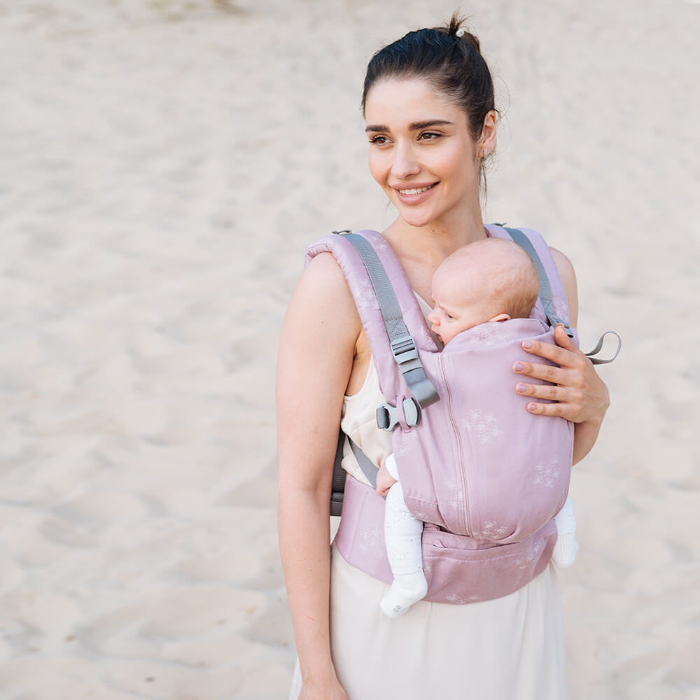 Love & Carry - ONE Babytragen Baumwolle - Bloom