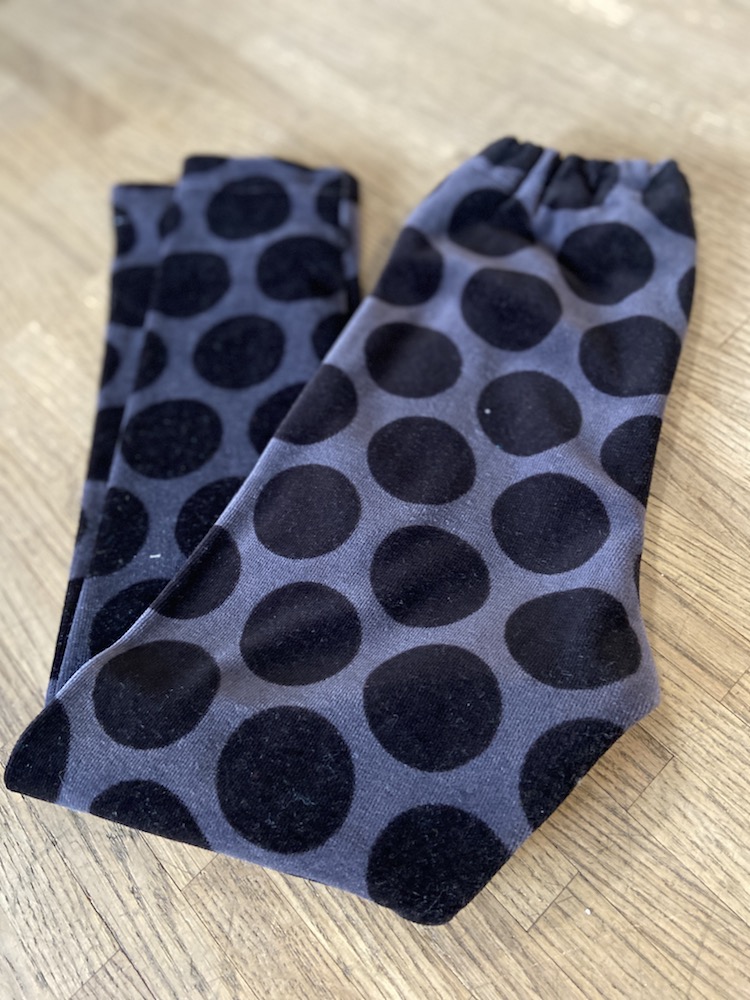 Leggings für Klein - Kreise schwarz Nicky