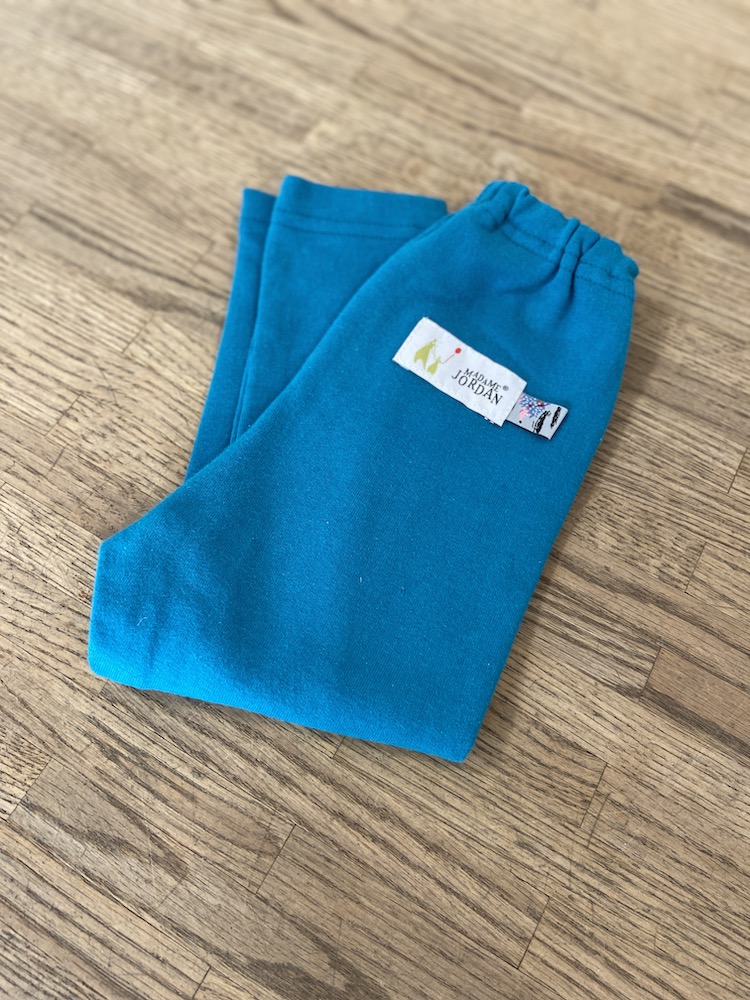 Leggings für Klein - türkis Sweat