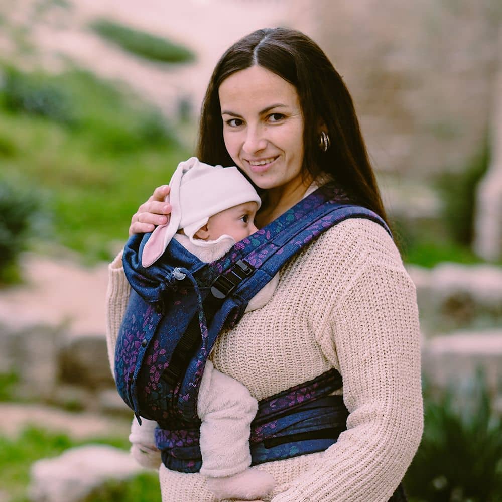 Didymos - DidyFlow Babytrage Mosaik Sparks in the Dark