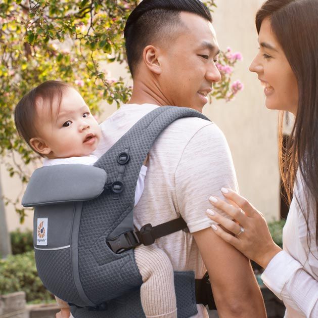 Ergobaby Adapt SoftFlex™ Mesh Babytrage  - Graphite Grey