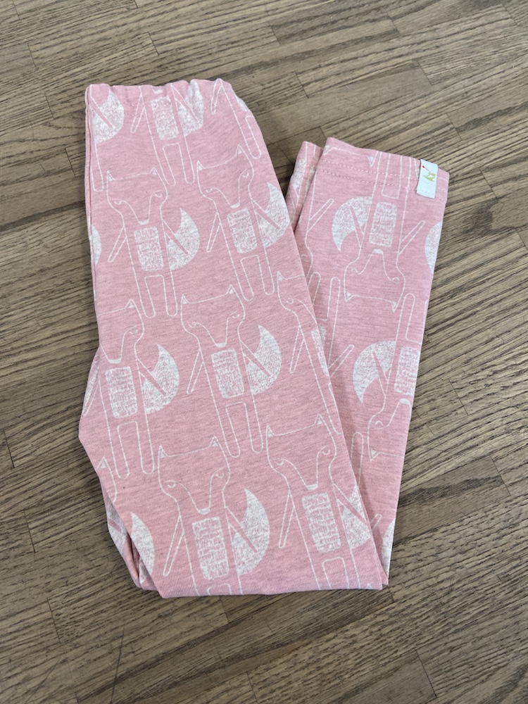 Leggings für Klein - Fuchs altrose