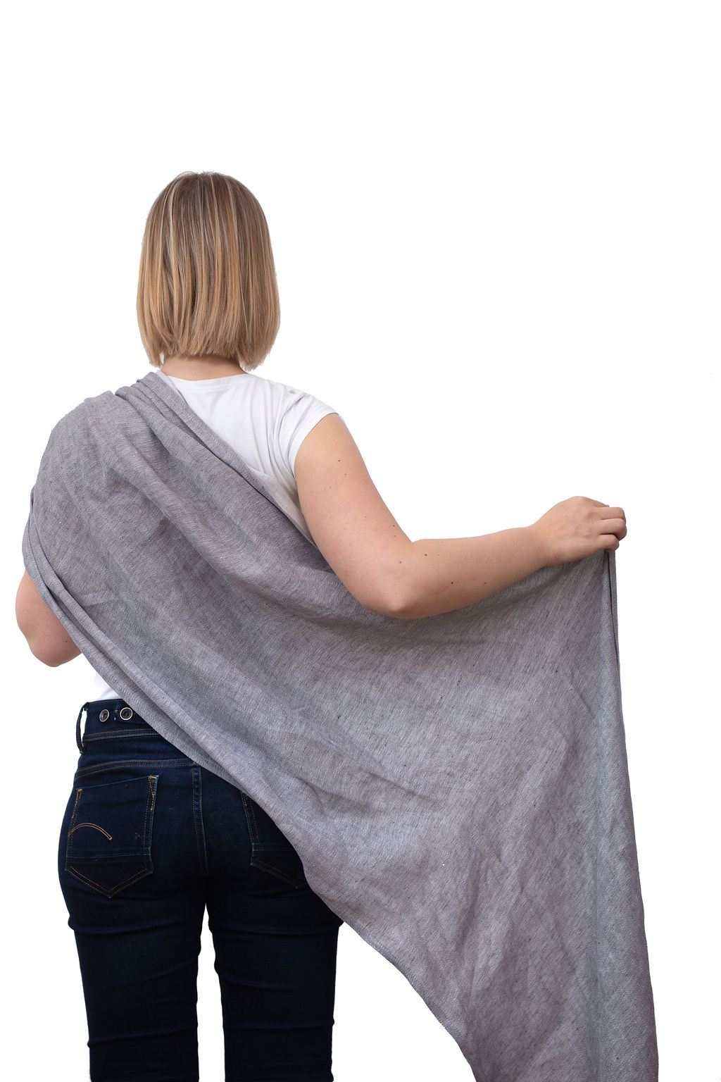 Ringsling Leinen ungekippt