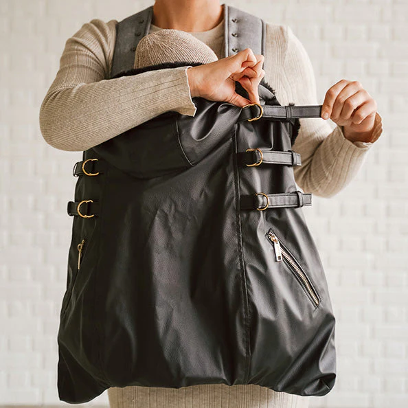 Rookie - Baby Carrier Babywearing Cover - Winter Cover - Black
