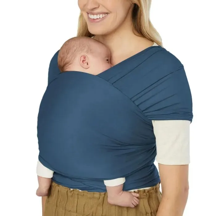 Ergobaby - Aura  - das elastische Tragetuch - Twilight Navy Knit