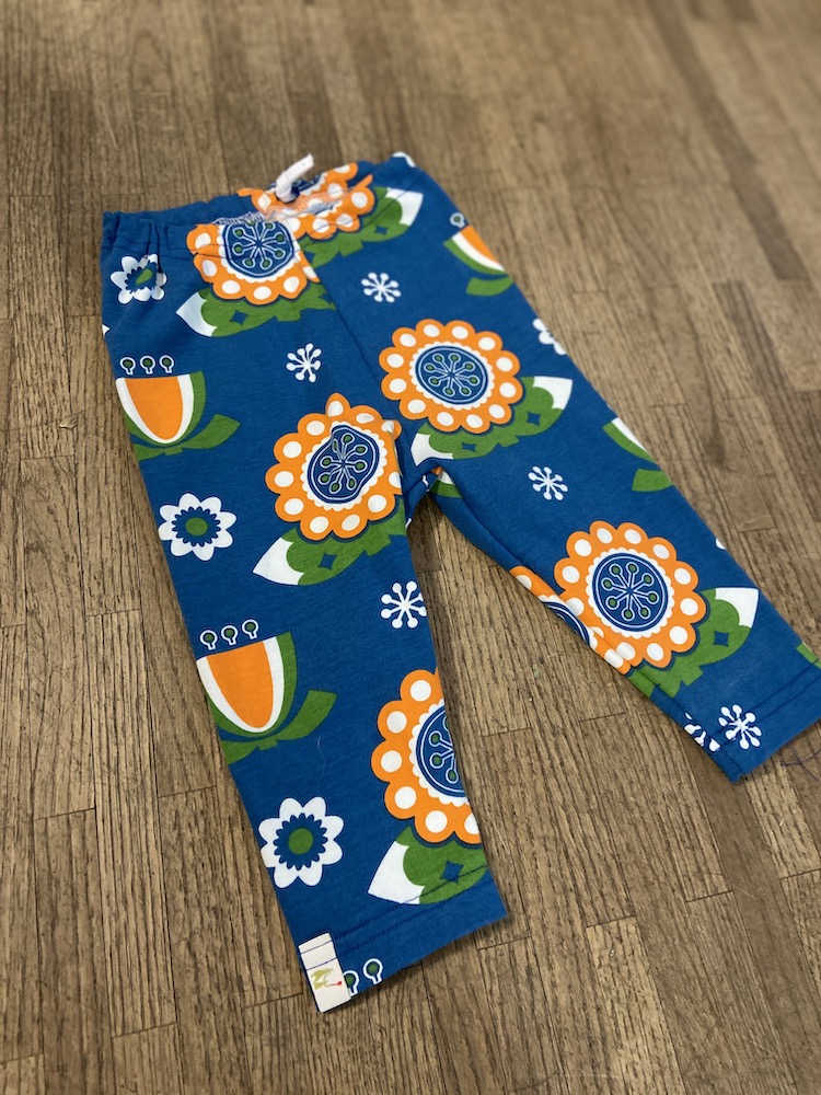 Leggings für Klein - Retroblume 86/92