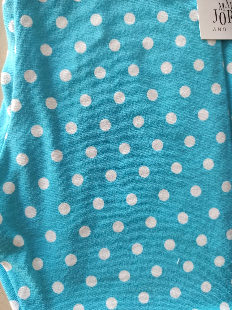 Leggings für Klein - türkises Pünktchen